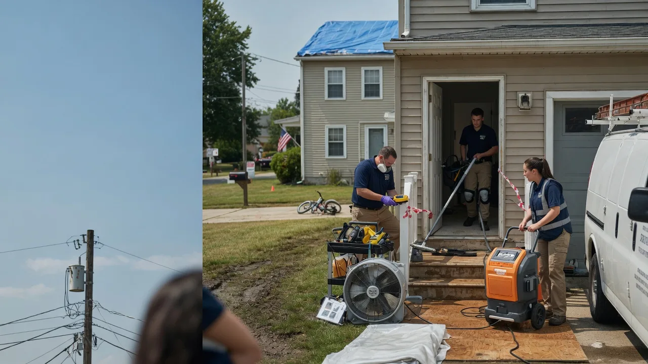 Water Damage Repair in New Weston, OH near me